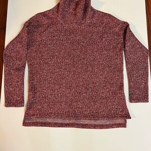 Columbia Women's Burgundy Cowl Neck Sweater